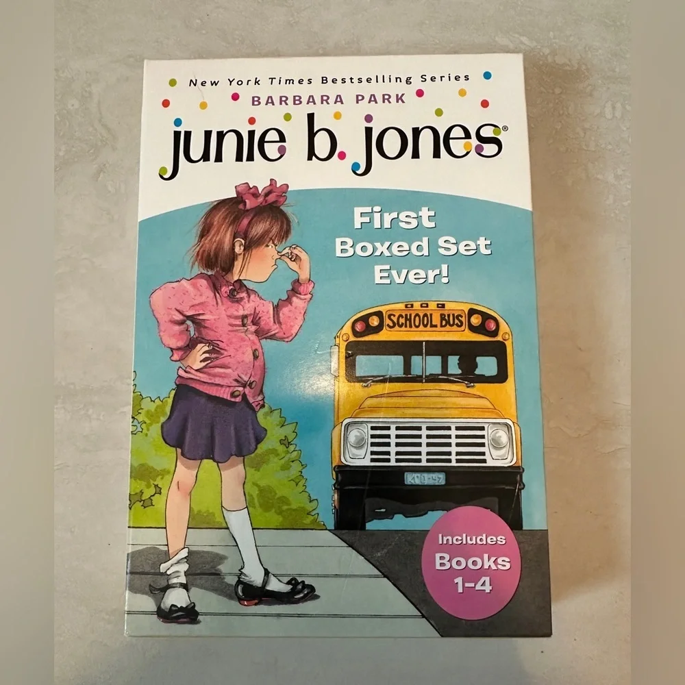 Junie B. Jones's First Boxed Set Ever! (Books 1-4) - Paperback - New - Picture 3 of 4